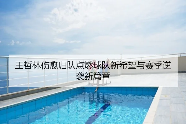 王哲林伤愈归队点燃球队新希望与赛季逆袭新篇章
